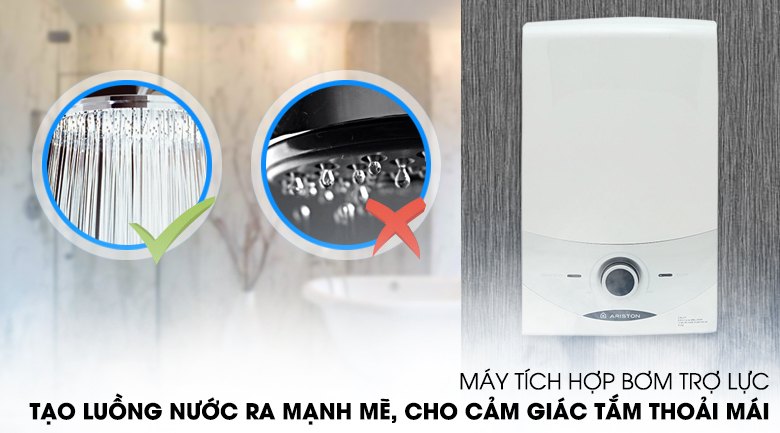 Bơm trợ lực - Máy nước nóng Ariston SM45PE-VN