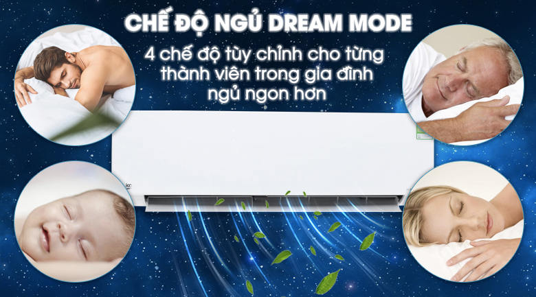 Dream Mode - Máy lạnh Beko Inverter 1.5 HP RSVC13AV