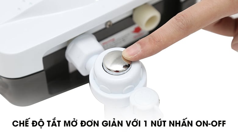 Tắt mở bằng 1 nút nhấn - Máy nước nóng Centon 8998E 4.5 kW