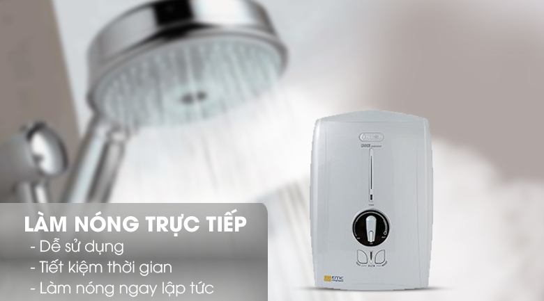 Làm nóng trực tiếp - Máy nước nóng Centon GD600ESP RS