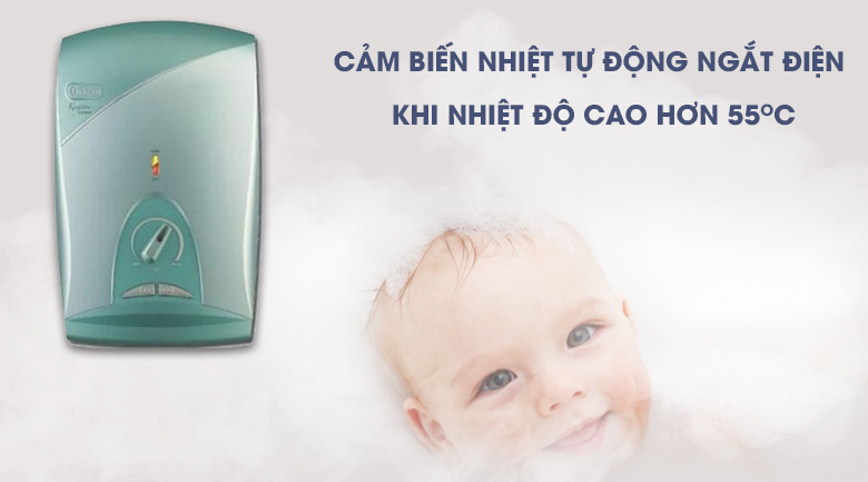 Cảm biến nhiệt - Máy nước nóng Centon KS500E SOLID 4.5 kW