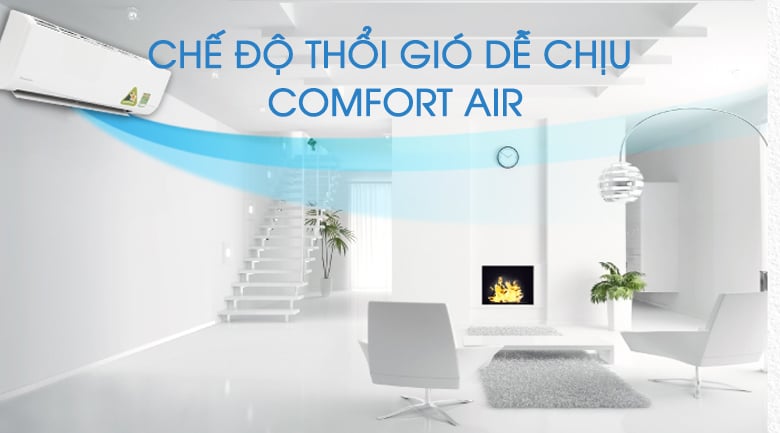 Chế độ thổi gió dễ chịu - Máy lạnh Daikin Inverter 1.5 HP FTKQ35SAVMV