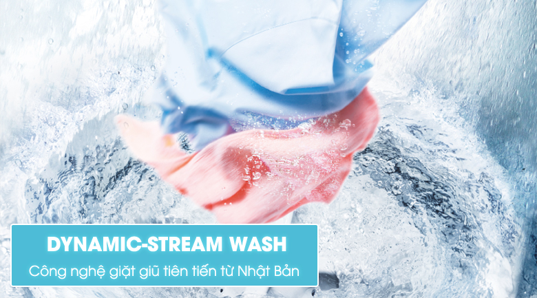 Công nghệ giặt Dynamic-Stream Wash 