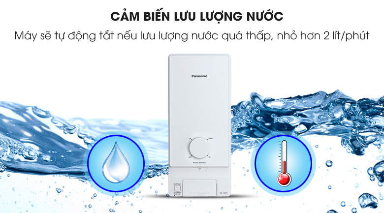 Cảm biến lưu lượng nước - Máy nước nóng Panasonic DH-4MP1VW 4.5 kW