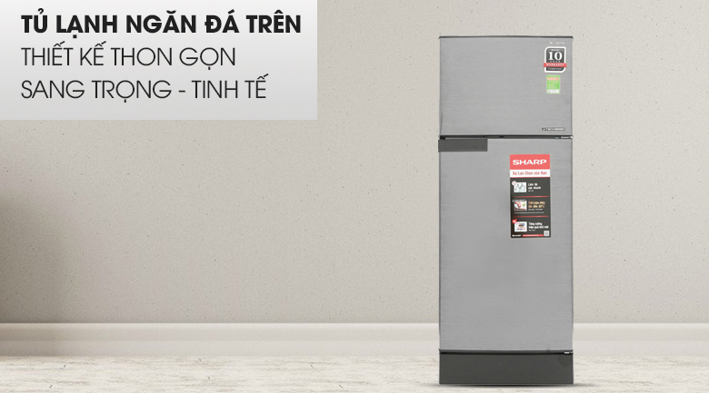 Tủ lạnh Sharp Inverter 180 lít SJ-X196E-DSS