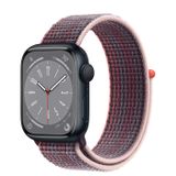  Apple Watch Series 8 Midnight Aluminum Case with Sport Loop 