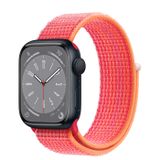 Apple Watch Series 8 Midnight Aluminum Case with Sport Loop 