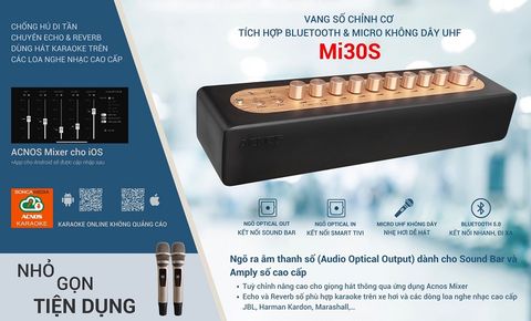 Vang số kèm micro Acnos MI30S