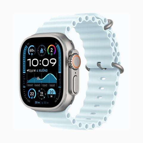  Apple Watch Ultra 2 2024 49mm Titanium Natural Ocean Band 
