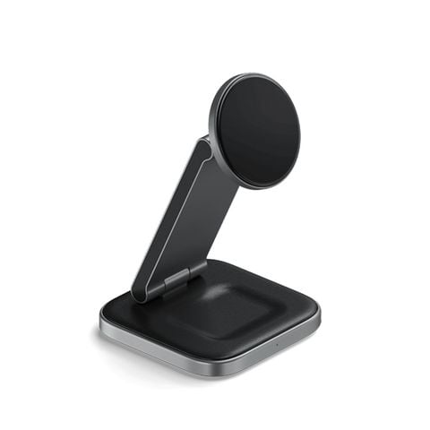  Đế sạc không dây Satechi 3-in-1 Foldable Qi2 Wireless Charging Stand 