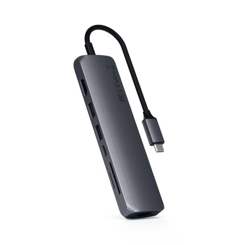  Adapter chuyển đổi Satechi USB-C Slim Multi-Port 7in1 4K Ethernet 