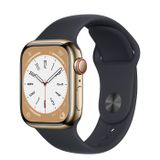  Apple Watch Series 8 Gold Stainless Steel Case with Sport Band 