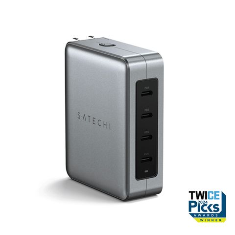  Củ sạc Satechi 145W USB-C 4-Port GaN Travel Charger 