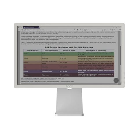  Màn hình máy tính Eink Boox Mira Pro Color 