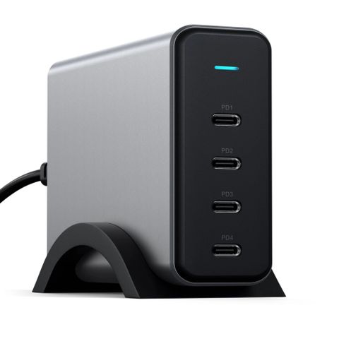  Dock sạc Satechi 165W USB-C 4-Port PD GaN Charger 