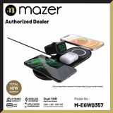 Đế Sạc Không Dây Mazer Mag.DESK Quad 4-in-1 MagSafe
