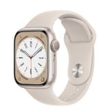  Apple Watch Series 8 Starlight Aluminum Case with Sport Band 