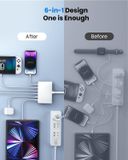 Sạc GEEKERA 6W 6 cổng