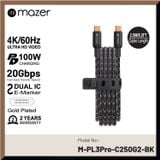  Cáp Mazer Infinite LINK 3 Pro Cable USB-C TO USB-C HDMI4K/60Hz (2.5m) 