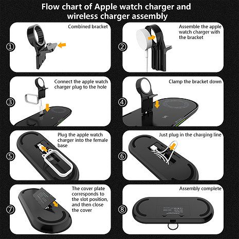 Đế Sạc Không Dây Mazer Mag.DESK Quad 4-in-1 MagSafe