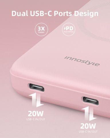  Pin dự phòng Innostyle PowerMag Duo 2-in-1 10000mAh 
