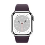  Apple Watch Series 8 Silver Aluminum Case with Sport Band 