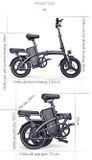  Xe đạp điện gấp gọn G-Force C14 