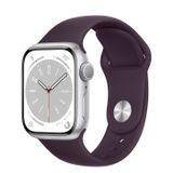  Apple Watch Series 8 Silver Aluminum Case with Sport Band 