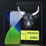Miếng dán cường lực Mipow Kingbull Premium Silk HD cho iPhone 14 Series