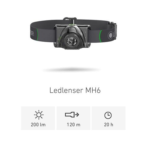  Đèn pin đội đầu LedLenser MH6 