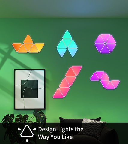 Đèn Yeelight Smart RGB Light Panels - Bộ khởi động (6 tấm)