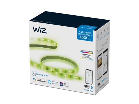 Đèn LED dây Philips WiZ Lightstrip Starter Kit 2m Full Color 16 triệu màu