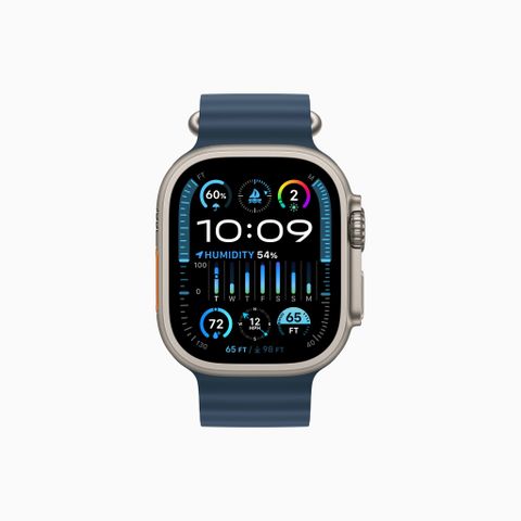 Apple Watch Ultra 2 49mm Titanium Case with Ocean Band