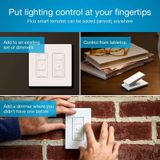  Công tắc thông minh Lutron Caseta Wireless Smart Lighting Lamp Dimmer (2 count) Starter Kit - nhập khẩu 