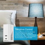  Công tắc thông minh Lutron Caseta Wireless Smart Lighting Lamp Dimmer (2 count) Starter Kit - nhập khẩu 