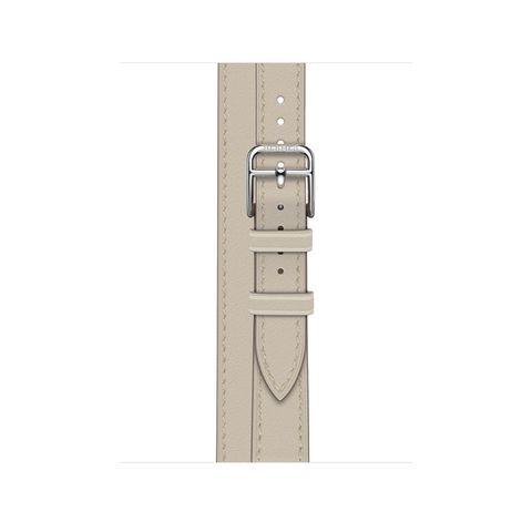 Apple Watch Hermès Series 8 Silver Stainless Steel Case with Attelage Double Tour