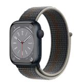  Apple Watch Series 8 Midnight Aluminum Case with Sport Loop 