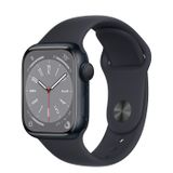Apple Watch Series 8 Midnight Aluminum Case with Sport Band