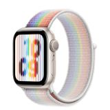 Apple Watch Series 8 Starlight Aluminum Case with Sport Loop