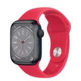 Apple Watch Series 8 Midnight Aluminum Case with Sport Band