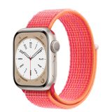 Apple Watch Series 8 Starlight Aluminum Case with Sport Loop