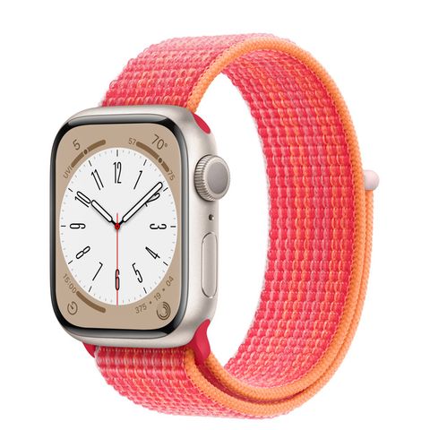 Apple Watch Series 8 Starlight Aluminum Case with Sport Loop