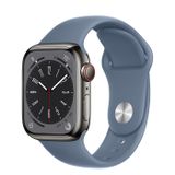  Apple Watch Series 8 Graphite Stainless Steel Case with Sport Band 