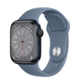 Apple Watch Series 8 Midnight Aluminum Case with Sport Band