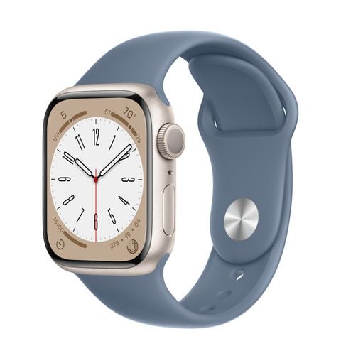 Apple Watch Series 8 Starlight Aluminum Case with Sport Band