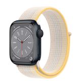  Apple Watch Series 8 Midnight Aluminum Case with Sport Loop 
