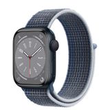 Apple Watch Series 8 Midnight Aluminum Case with Sport Loop 