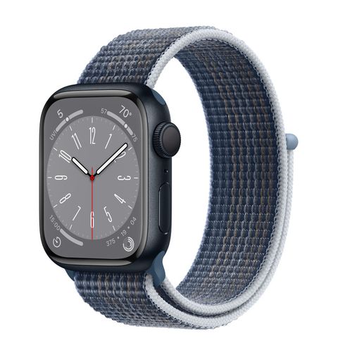 Apple Watch Series 8 Midnight Aluminum Case with Sport Loop
