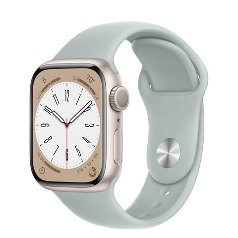 Apple Watch Series 8 Starlight Aluminum Case with Sport Band