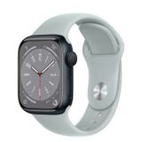 Apple Watch Series 8 Midnight Aluminum Case with Sport Band